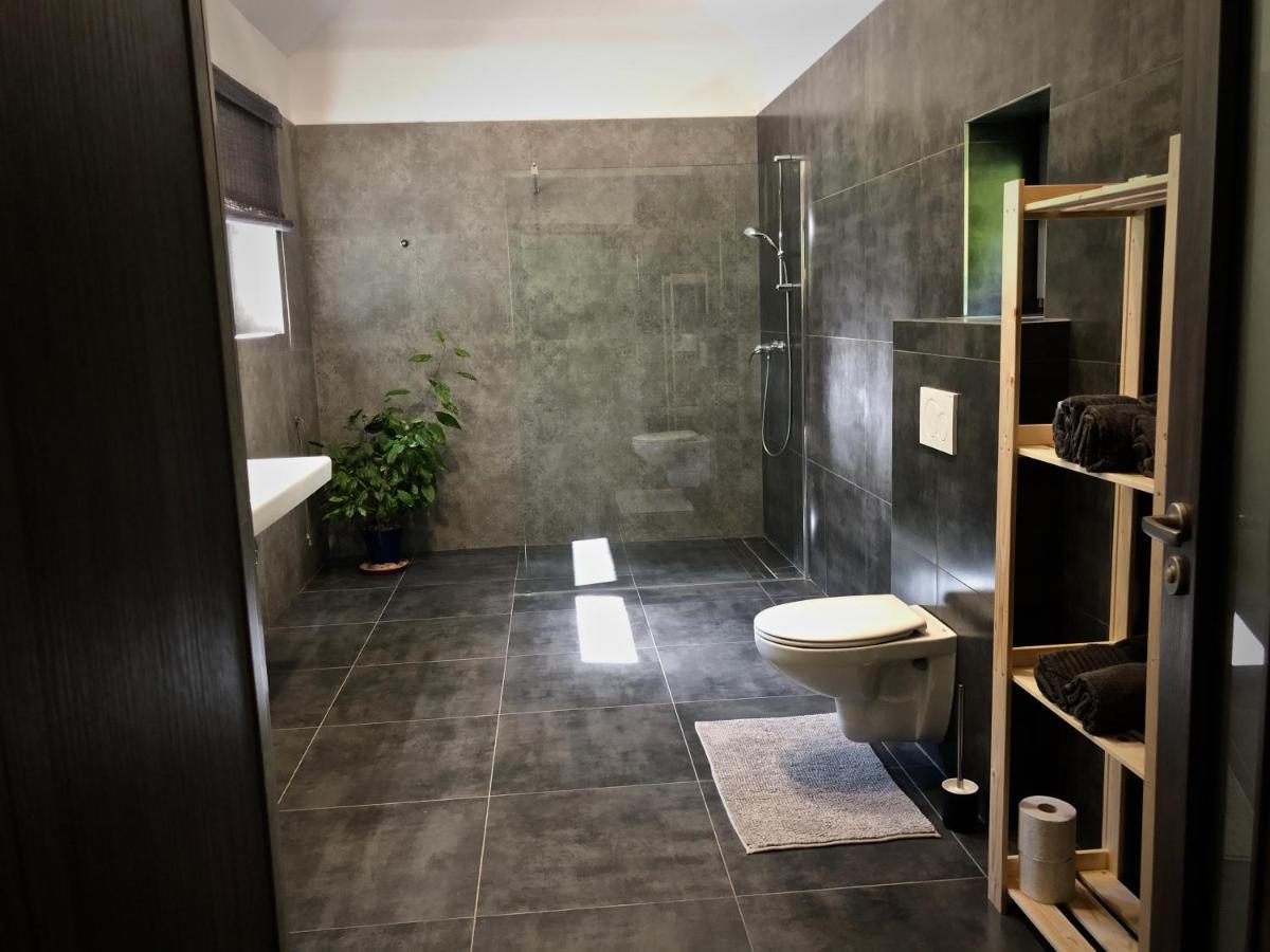 Mezonetový apartmán s terasou na samotě v lese Vlkava Exterior foto